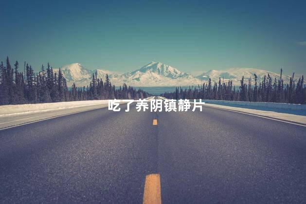 吃了养阴镇静片