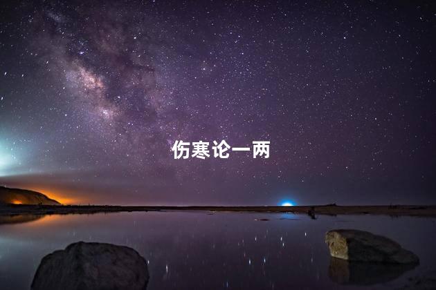 伤寒论一两