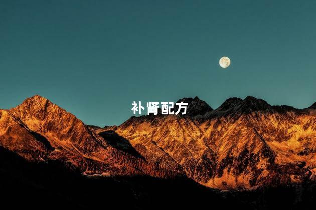 补肾配方