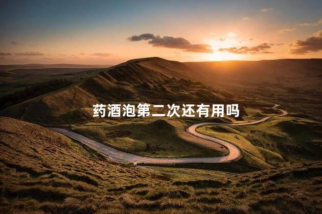 药酒泡第二次还有用吗
