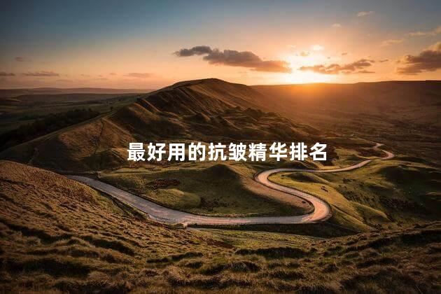 最好用的抗皱精华排名