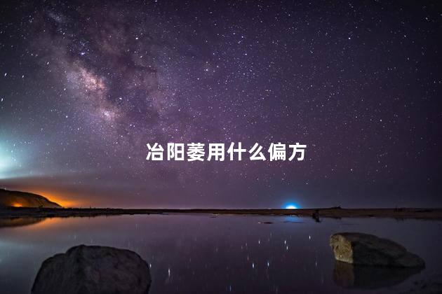 冶阳萎用什么偏方