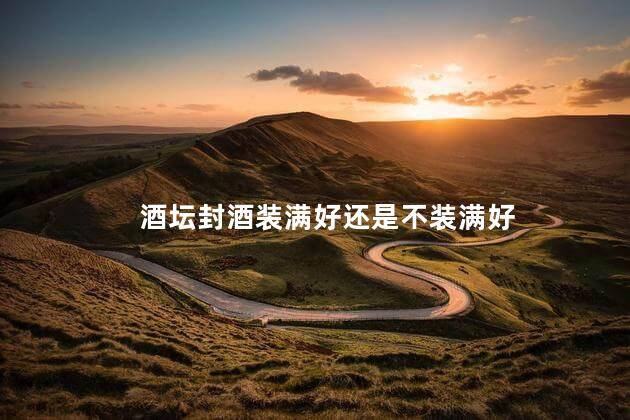 酒坛封酒装满好还是不装满好