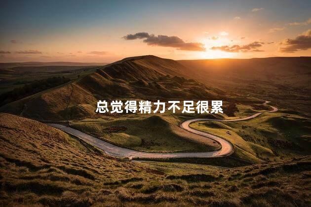 总觉得精力不足很累