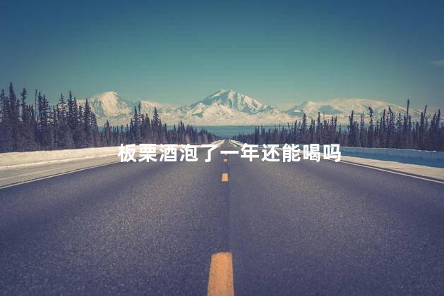 板栗酒泡了一年还能喝吗