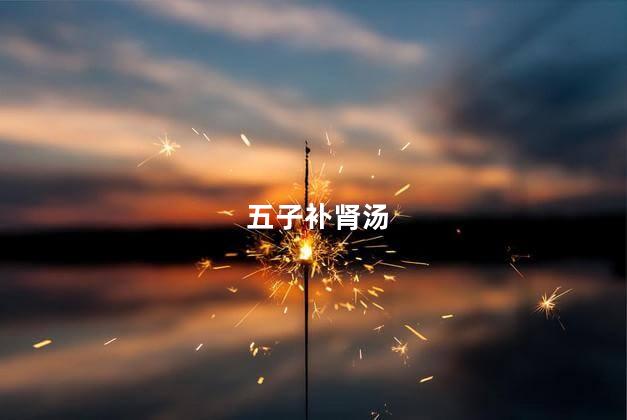 五子补肾汤