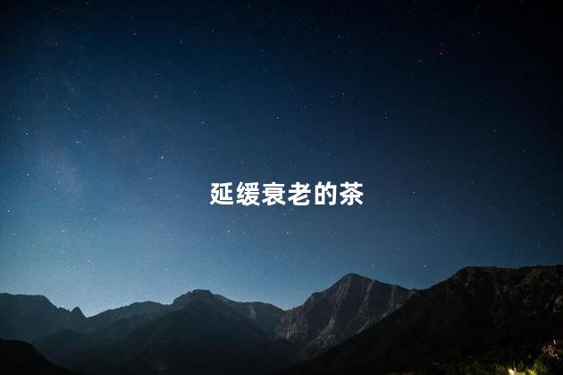 延缓衰老的茶