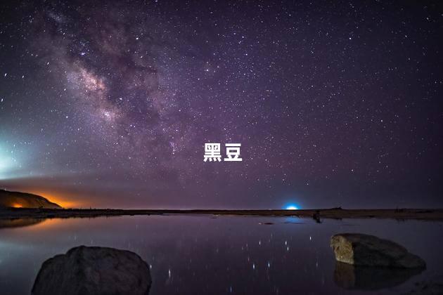 黑豆
