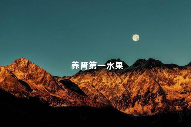 养肾第一水果