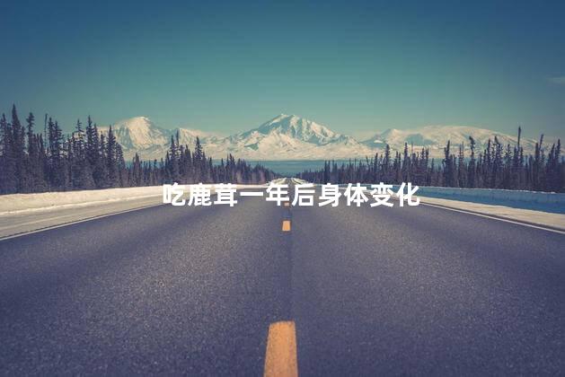 吃鹿茸一年后身体变化